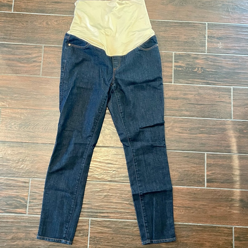 Full panel maternity jeans